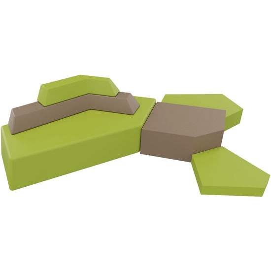 Voorleesbank - Combinatie 2 - 4-delig