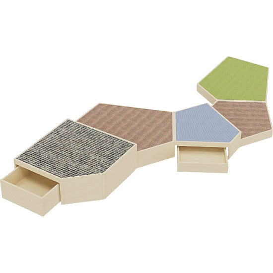 Podiumcombinaties - Berkenhout - Kleuterschool 10