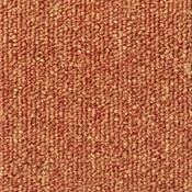 Vloerkleed - bouwtapijt - lusgeweven - curryrood - 200x200 cm