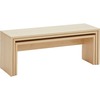 Stapelbank - spaanplaat - zithoogte 43 cm