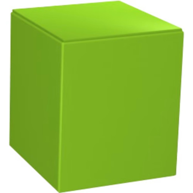 Robuuste Kussens - Zitelement Kubus - Kunstleder Basic - Crèche