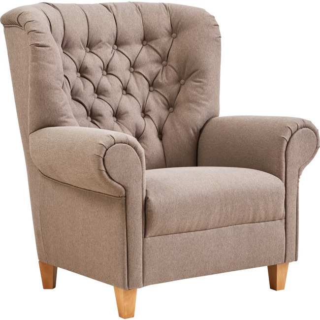 Voorleesbank - Oorfauteuil - Stof