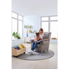 Voorleesbank - oorfauteuil - stof