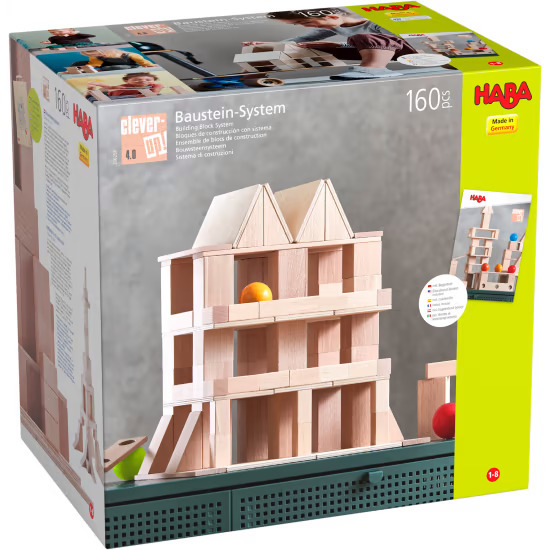 Bouwstenen - Clever-up! - Bouwsteensysteem - 160-delig