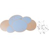 Wanddecoratie - wandlamp sterrenglans - lengte 59 cm