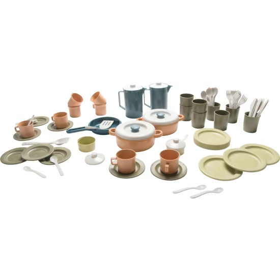 Buitenspeelgoed - Buitenkeuken - Dantoy - Keukenset - Bio - 79-delig