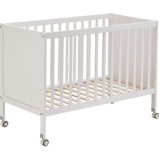 Spijlenbed Wit