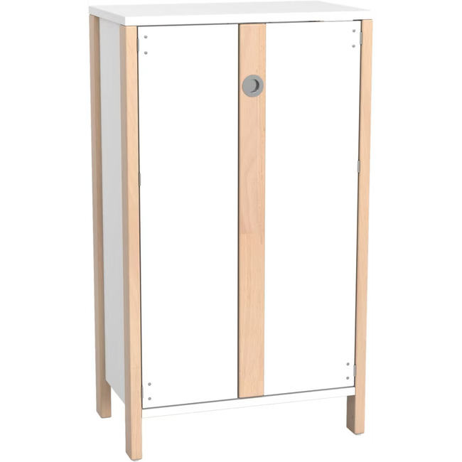 Middelhoge Kasten - Kast Met Dubbele Deur - Smal - Hoogte 131,8 Cm