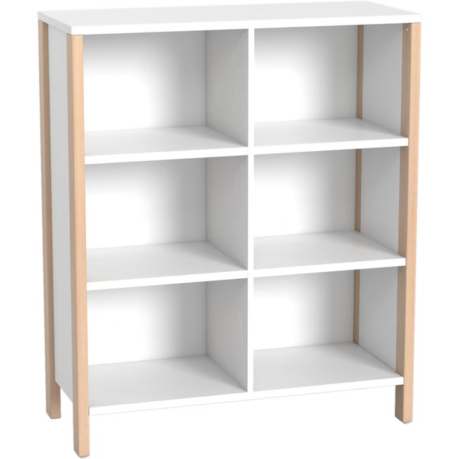 Middelhoge Kasten - Kast Met Planken En Tussenwand - Open - Breed - Hoogte 131,8 Cm