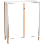 Middelhoge kasten - kast met dubbele deur - breed - hoogte 131,8 cm