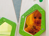 Scheidingswand gekleurde acrylramen