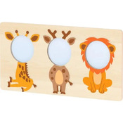 Spiegels - spiegelwandelementen - dieren - hout