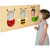 Spiegels - spiegelwandelementen - insecten - hout