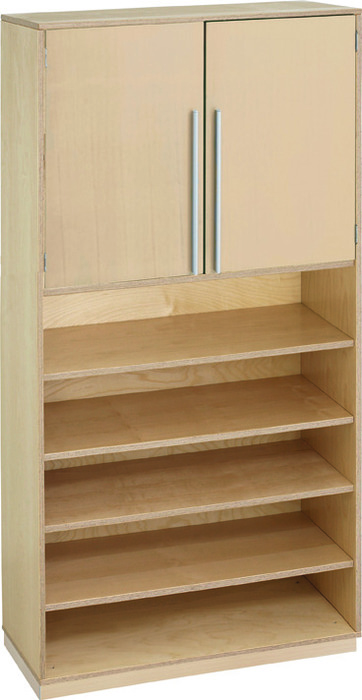 Hoge Kast Met Dubbele Deur