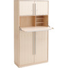 Kast met werkplek fineer