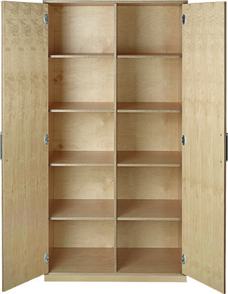 Hoge Kast Met Dubbele Deur