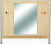 Opsteekelement spiegel/whiteboard
