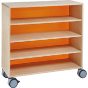 Kast met acryl achterwand