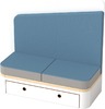 ONTHAAL - HABA - BREEZE-UPP - ZITPODIUM MET RUGLEUNING EN LADE