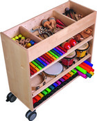 Creatieve kar berkenhout