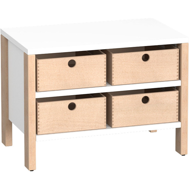 Kast Met 4 Materiaalbakken