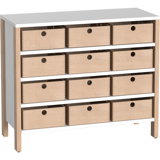 Kast Met Materiaalbakken
