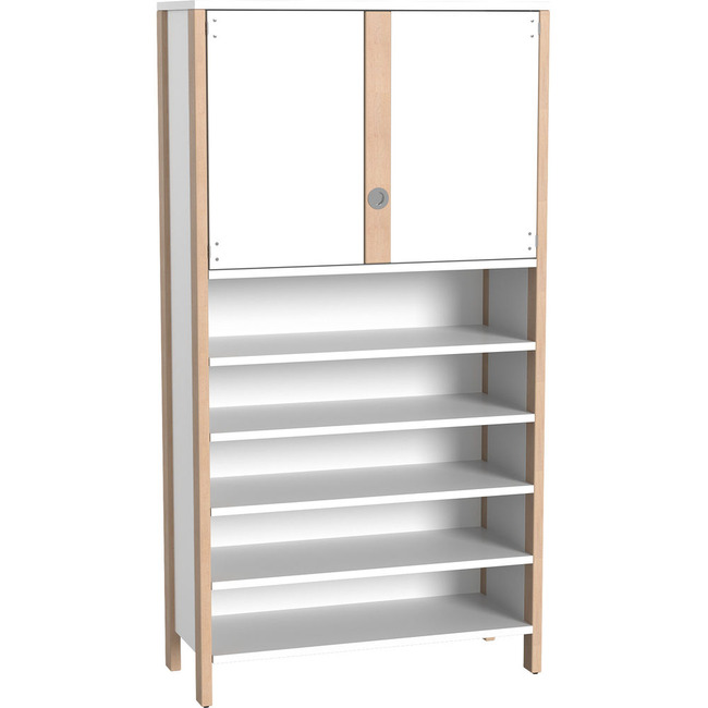 Hoge Kast Met Dubbele Deur