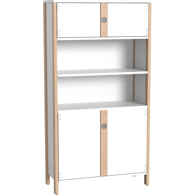 Hoge Kast Met 2 Dubbele Deuren