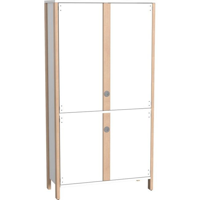 Hoge Kast Met 2 Dubbele Deuren