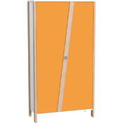 Hoge kast met dubbele deur