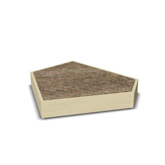 Podium C Zonder Rolwagen (volledig Gesloten)
