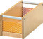 Materiaalbakken met geponst staal 18 X 35 X 15 CM