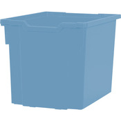 Robuuste materiaalboxen, Hoogte 22,5 cm BLAUW