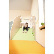 Fox's den playhouse, left
