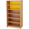 Schappenkast,boven acryl achterwand