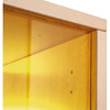 Schappenkast,boven acryl achterwand