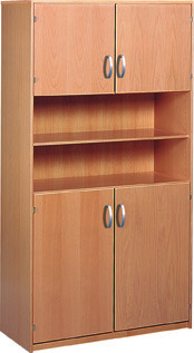 Hoge Kast Met Dubbele Deur