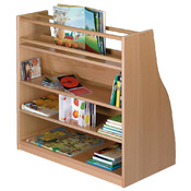 Boekenkast (met wieltjes)