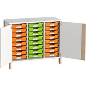 Materiaalbox klein, hoogte 7,5 cm LICHTGROEN