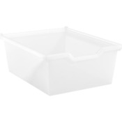 Materiaalbox middelgroot, hoogte 15 cm TRANSPARANT