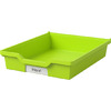 Materiaalbox met herkenningsvenster, hoogte 7,5 cm LICHTGROEN