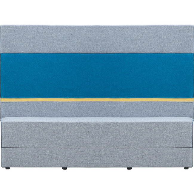 Bank Rechthoekig Zh 43cm - Hoge Rugleuning Stof