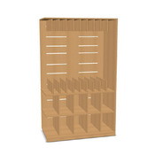 Matrassenkast aanbouwmodel 10 matrassen H196,8 x D62  x B118,2 cm