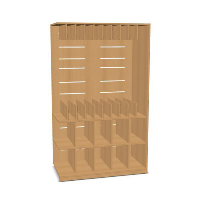 Matrassenkast Aanbouwmodel 10 Matrassen H196,8 X D62  X B118,2 Cm