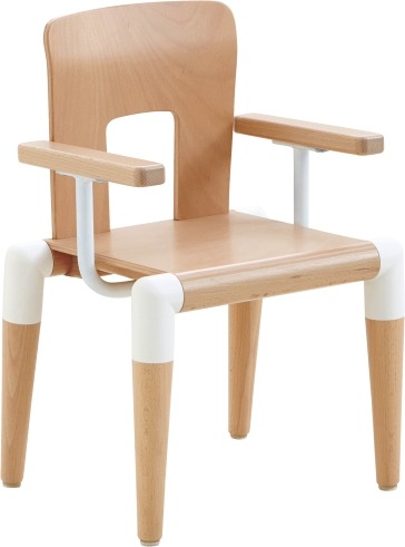 Mika Stoel Met Armleuning Zithoogte 26 Cm