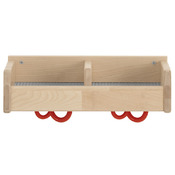 Lage mutsenschap 40cm - 2 vakken