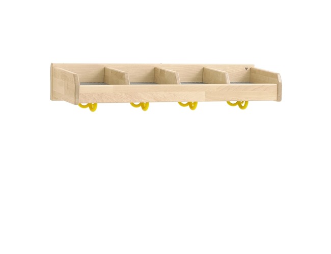Lage Mutsenschap 80cm - 4 Vakken
