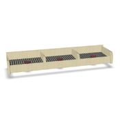 Lage mutsenschap 90cm - 3 vakken