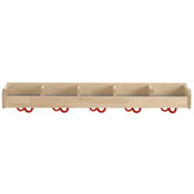 Lage mutsenschap 99,5cm - 5 vakken