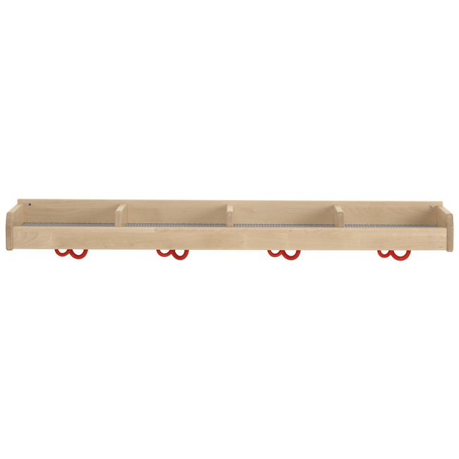 Lage Mutsenschap 120cm - 4 Vakken